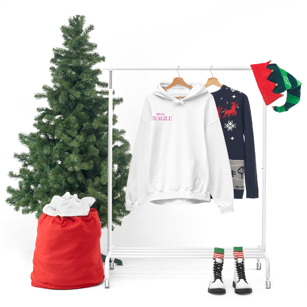 Life is fragile hoodie