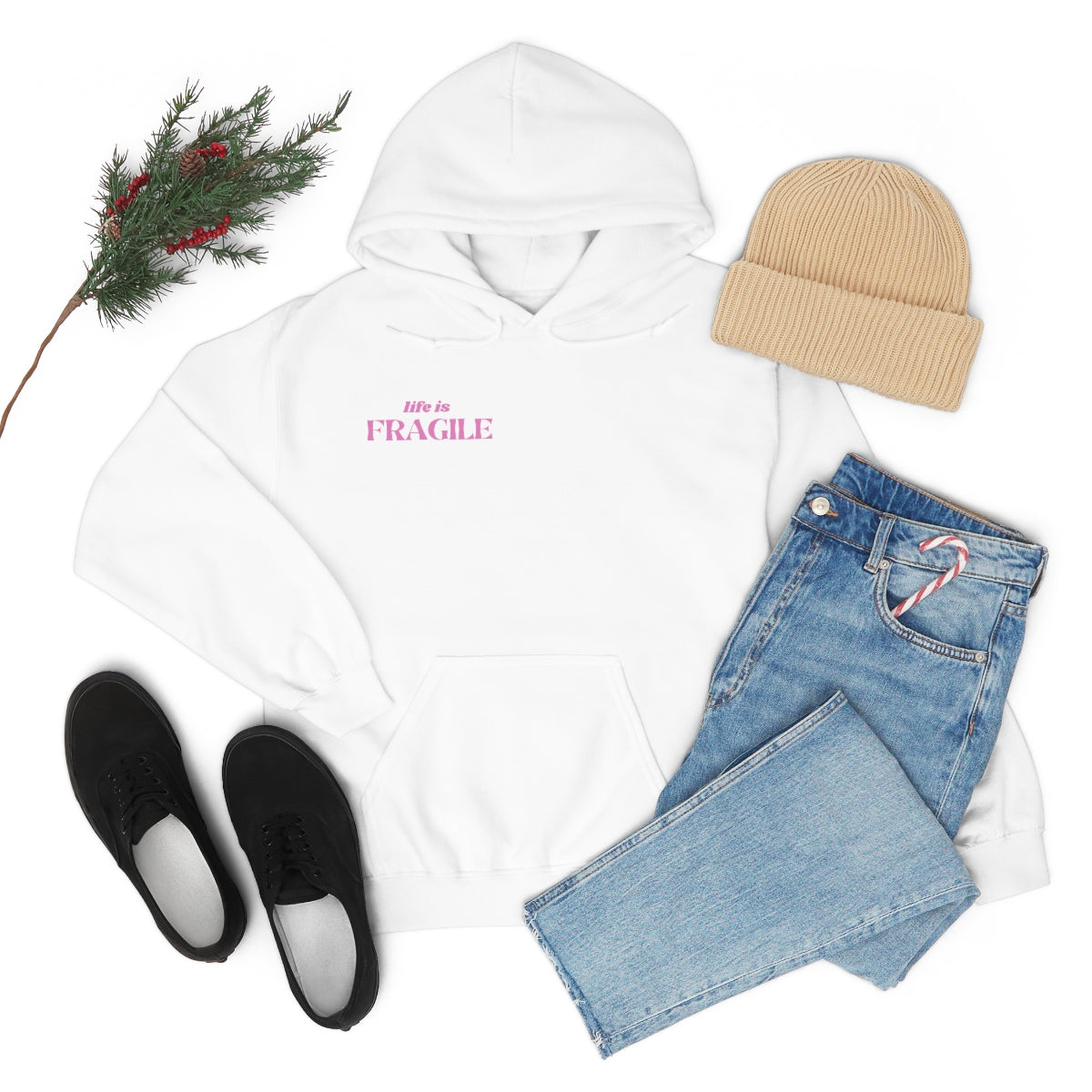 Life is fragile hoodie