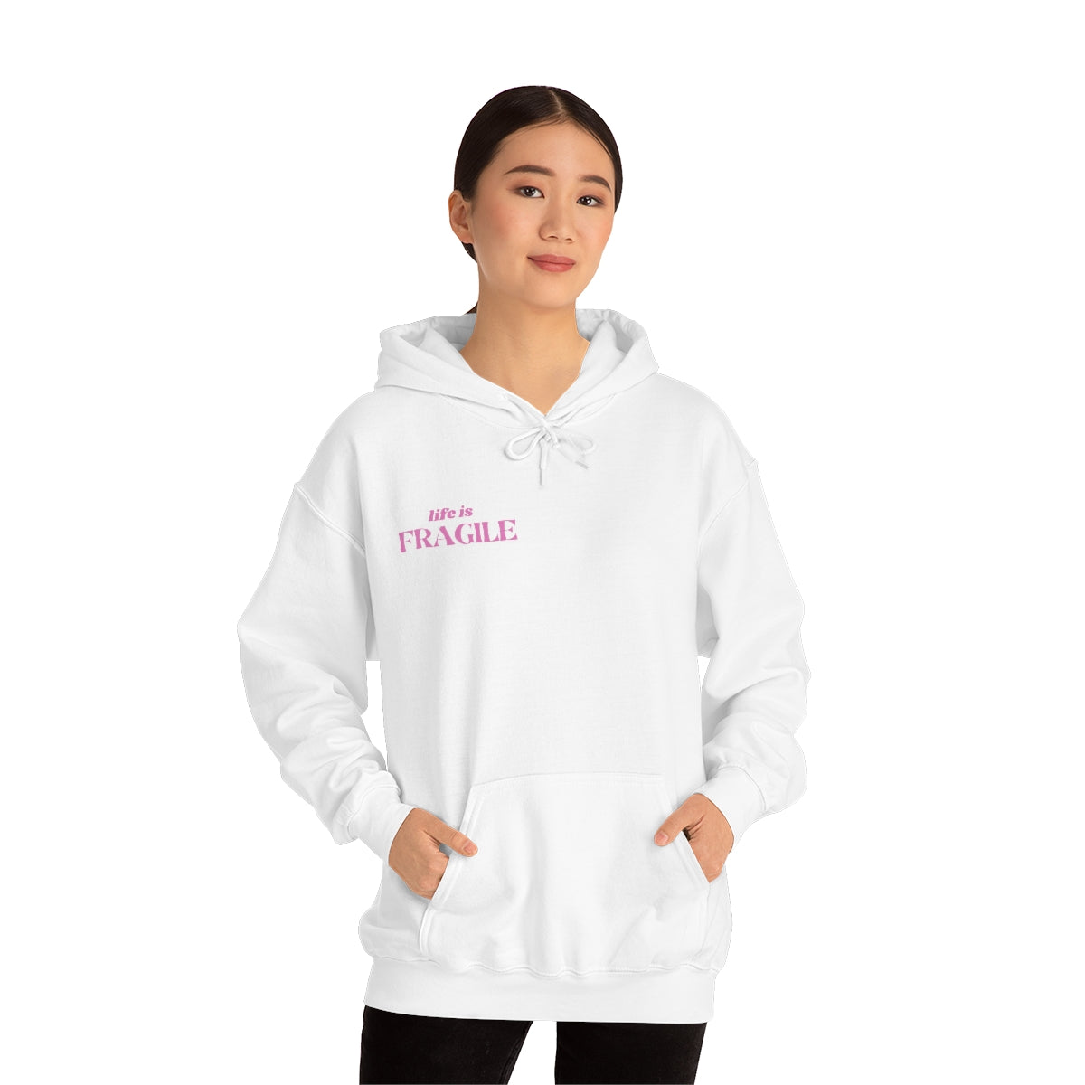 Life is fragile hoodie