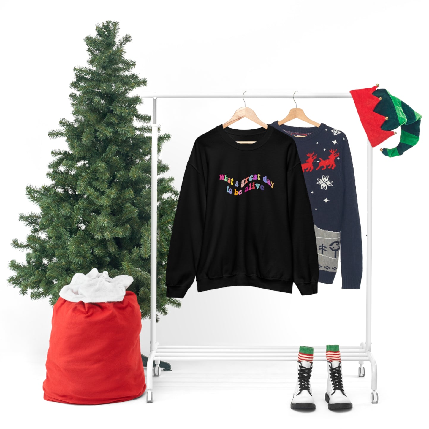 great day to be alive Crewneck