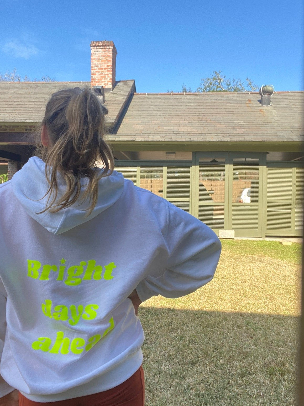 Bright days ahead hoodie