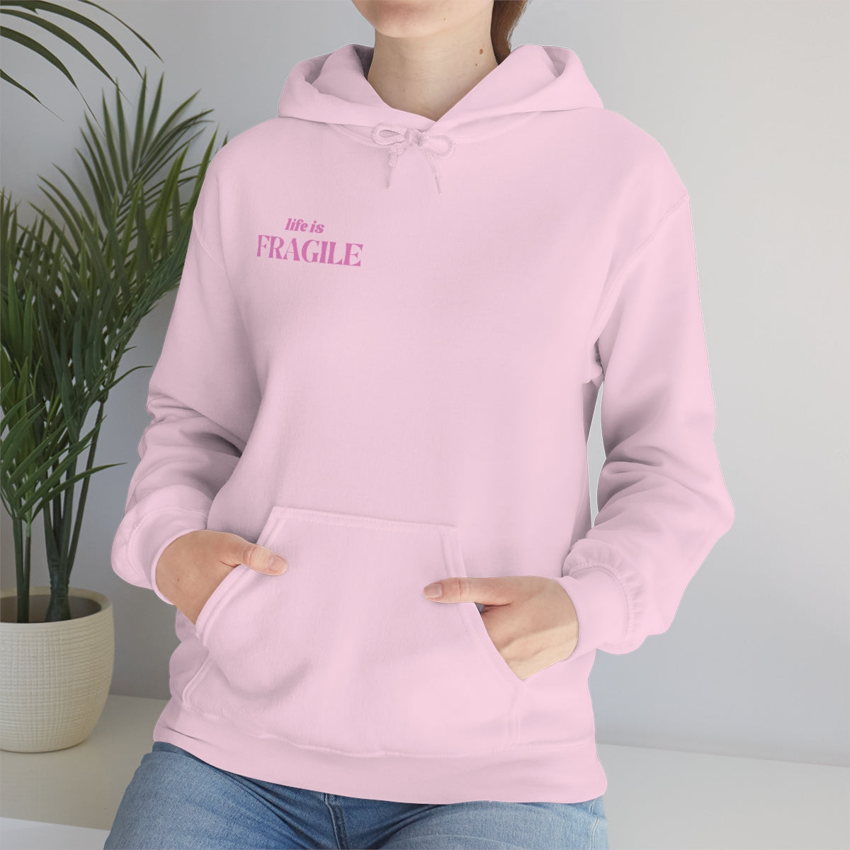 Life is fragile hoodie
