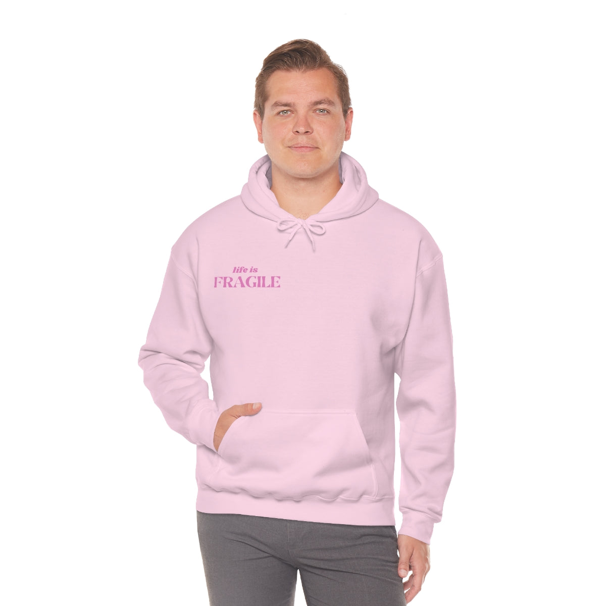 Life is fragile hoodie