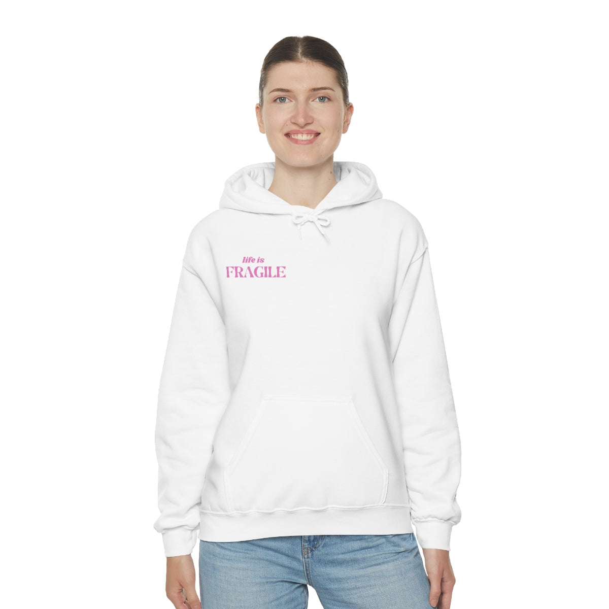 Life is fragile hoodie