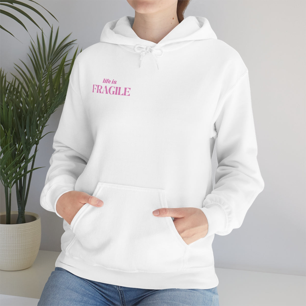Life is fragile hoodie